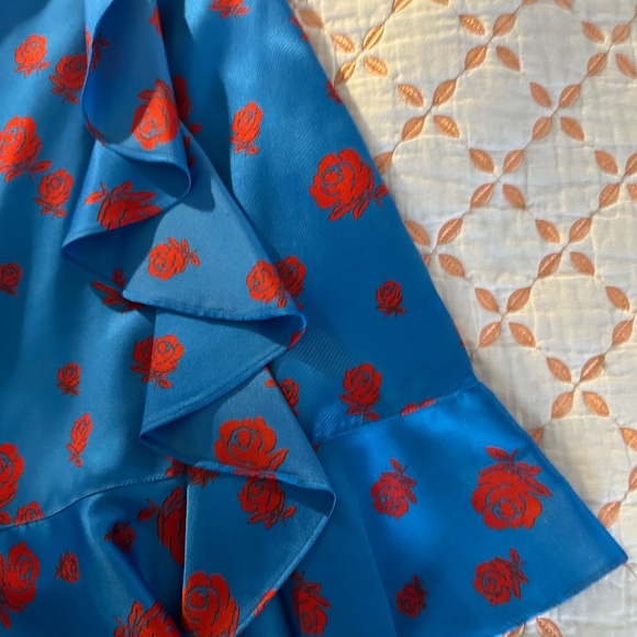 Kenzo silk skirt size 10 - Picture 4 of 6